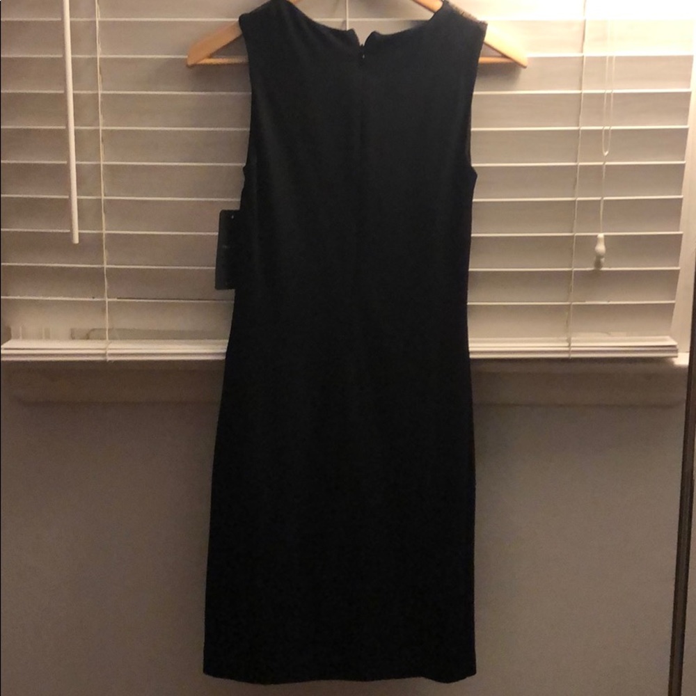 NWT Zara Trafaluc Women’s L black dress sheer top - Picture 7 of 8